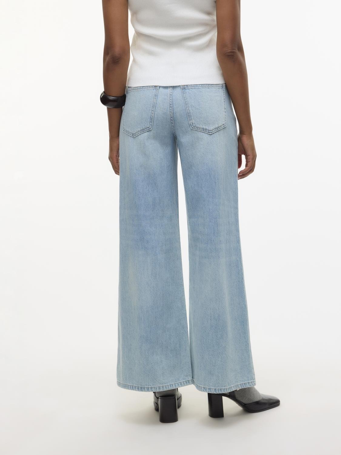 VMANNET Jeans - Medium Blue Denim - VERO MODA & VILA Bergvik